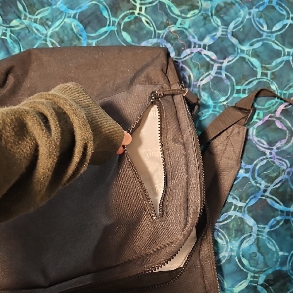 Dark Brown Computer Backpack - image 5